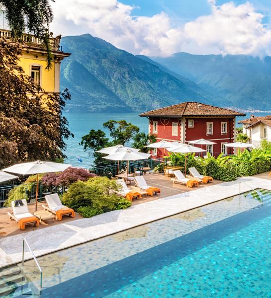 Grand Hotel Tremezzo, Lake Como, Italy.