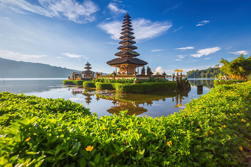 Pura Ulun Danu Beratan in Bali, Indonesia Pura Ulun Danu Beratan in Bali, Indonesia