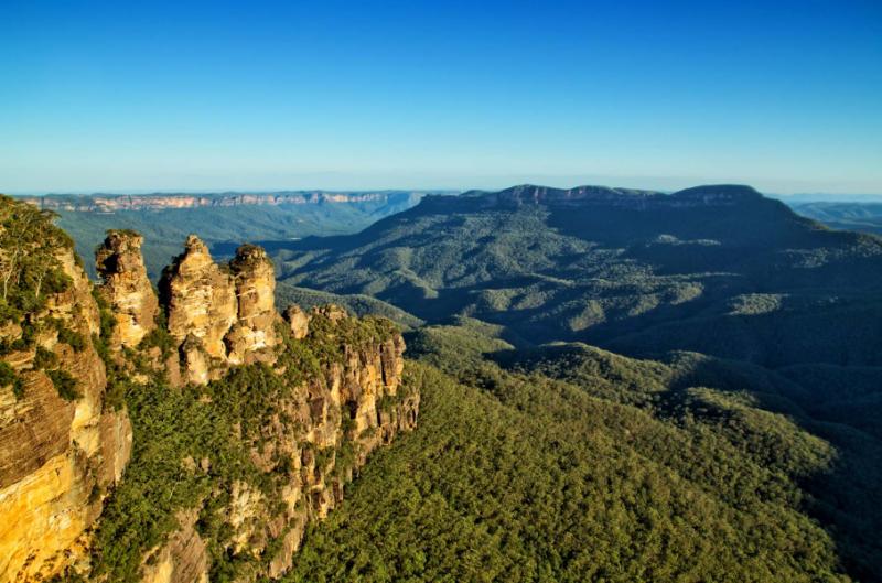 Blue Mountain National Park in Sydney, Australia.