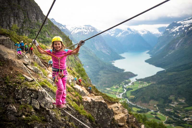 Soar across Fjords with the Ferratta Leon Skylift en route to Alesund - credit: Sverre Hjornevik Ferratta Leon Skylift en route to Alesund