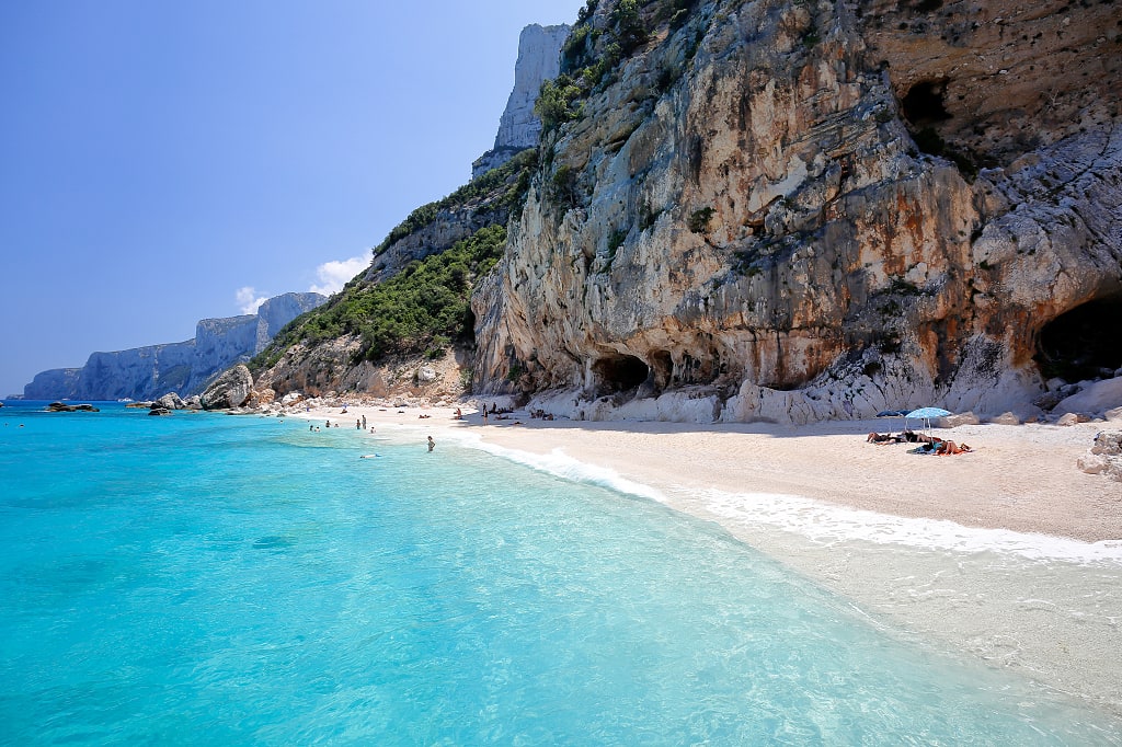 Marilou beach in Sardinia, Italy Marilou beach in Sardinia, Italy