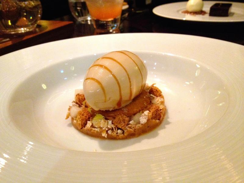 Heston Blumenthal_Brown bread ice cream. Photo by feline_dacat on Flickr.