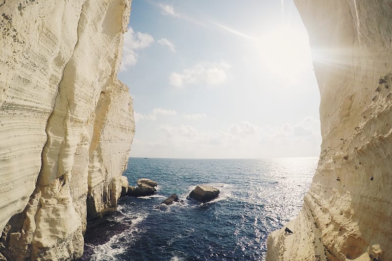 Rosh Hanikra grottoes in Israel