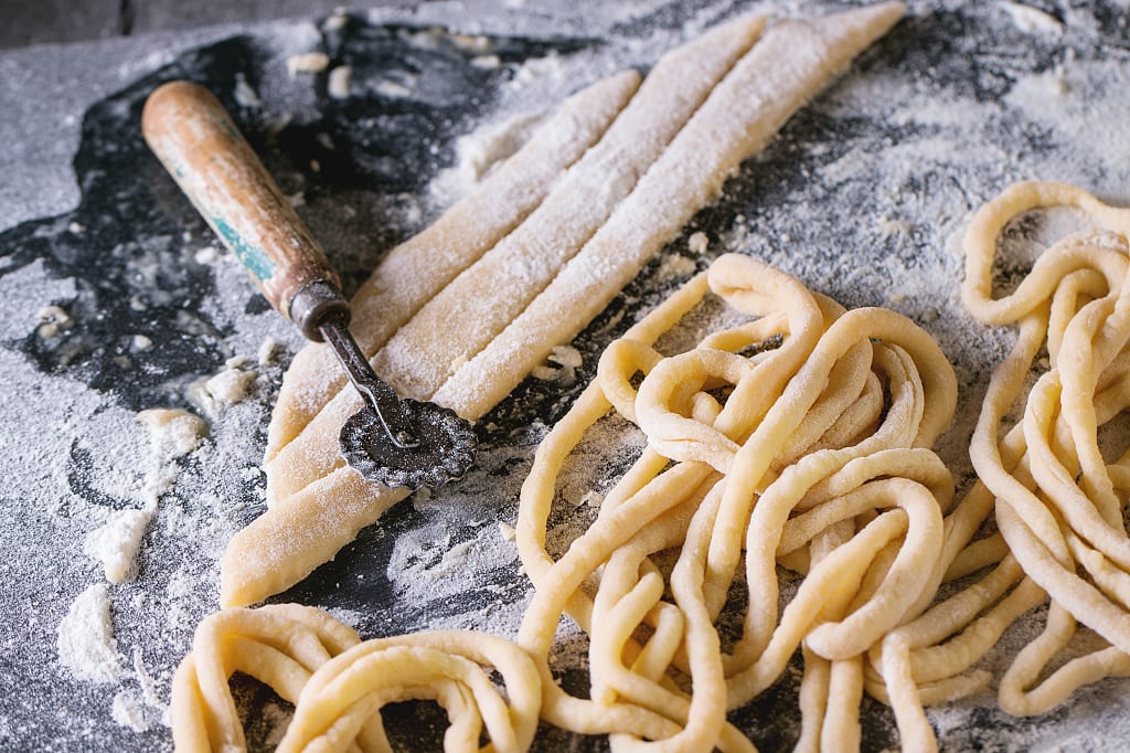 PIci, hand-rolled Tuscan pasta PIci, hand-rolled Tuscan pasta